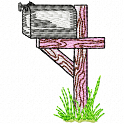 Mailbox Embroidery Design 6 Mailbox Embroidery Design 6